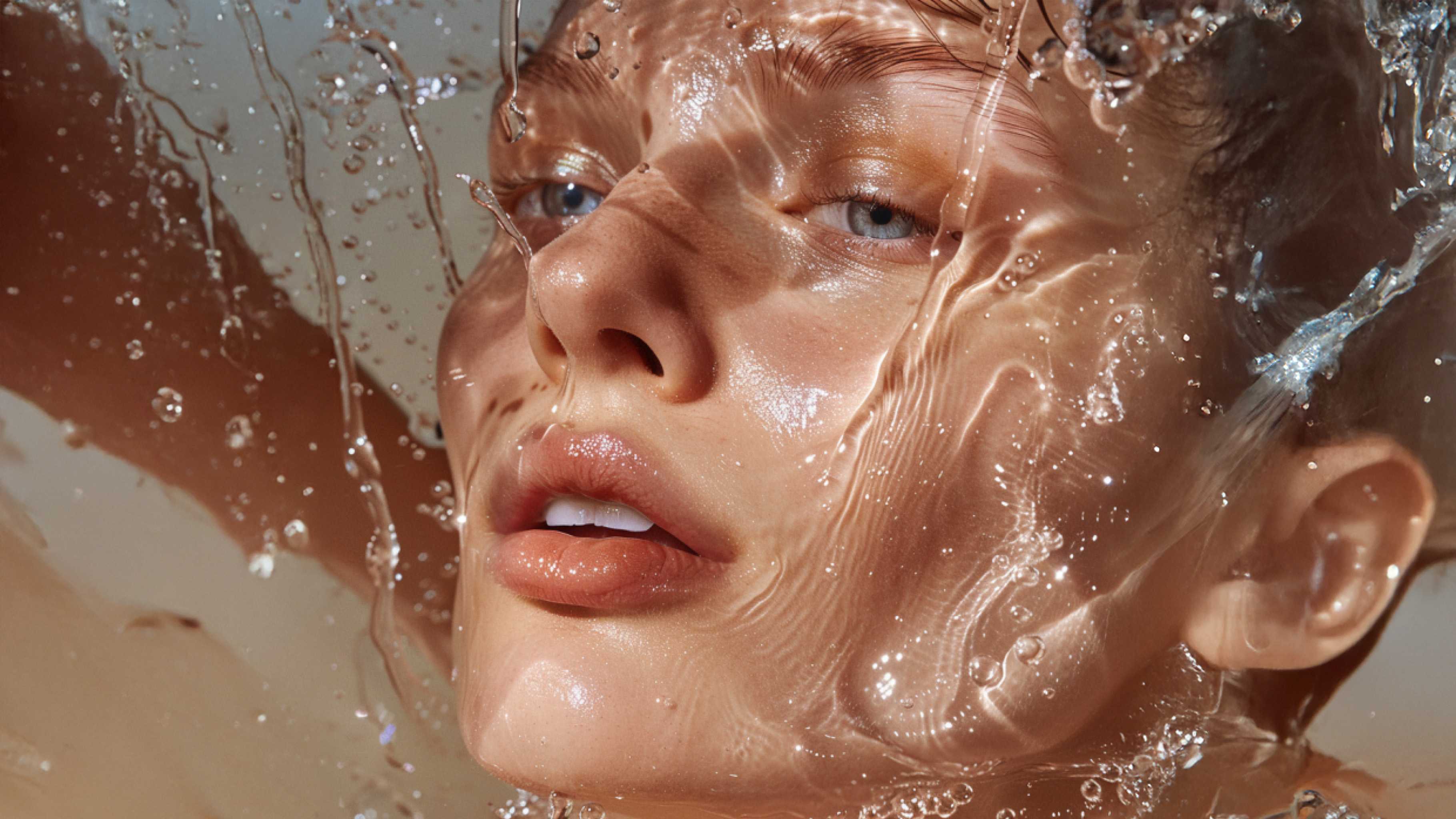Luxury skincare ritual with cinematic editorial beauty aesthetics and refined modern skincare atmosphere by ÉVELORA ÉCLAT.